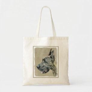 Tote Bag Grande Danse (Brindle) Peinture - Art Chien origin