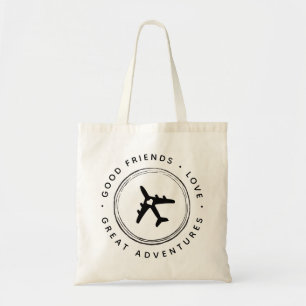 Tote Bag Grande envie de voyager d'aventures de bons amis