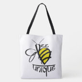 Tote Bag Grande épaule Fourre-tout de BeeUnique (Dos)