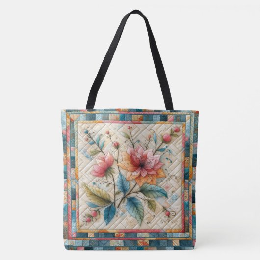 Tote Bag GRANDE image composée Fourre-tout (Devant)