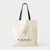 Tote Bag Grande-mère établie par Nana moderne (Devant)