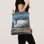 Tote Bag Grande Peinture de la faune d'Audubon Heron blanc (De près)