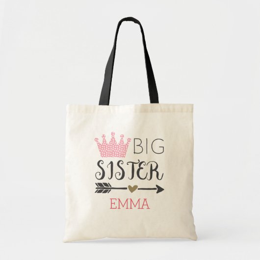 Tote Bag Grande Soeur personnalisée (Devant)