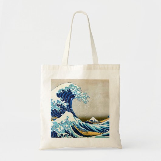 Tote Bag Grande vague au large de Kanagawa (Devant)