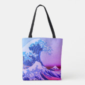 Tote Bag Grande vague au large de Kanagawa & Art japonais / (Dos)