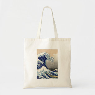 Tote Bag Grande vague Kanagawa peinture japonaise