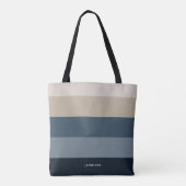 Tote Bag Grandes chics modernes avec Monogramme (Dos)