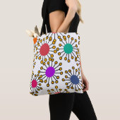 Tote Bag Grandes fleurs MCM (De près)
