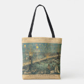 Tote Bag Grandes ouvertures du pont Brooklyn (Dos)