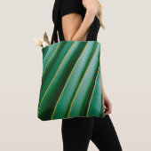 Tote Bag Grandes plantes de texture verte (De près)
