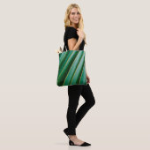 Tote Bag Grandes plantes de texture verte (Sur le modèle)