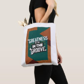 Tote Bag Grandeur est dans l'option Groove 2 (De près)
