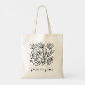 Tote Bag Grandir en grâce (Dos)