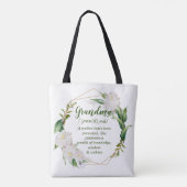 Tote Bag Grandma Grand-mère s'amuser (Dos)