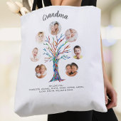 Tote Bag Grandma Photo Collage