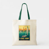 Tote Bag Grands Lacs | Lac Érié (Dos)