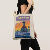 Tote Bag Grands Lacs | Lac Michigan (De près)