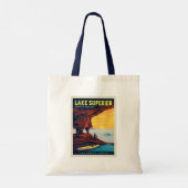 Tote Bag Grands Lacs | Lac Supérieur (Dos)