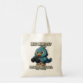 Tote Bag Grands Oiseaux ? Apportez des Jumelles Drôle d'orn (Dos)
