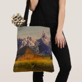 Tote Bag Grange au Grand Teton, par Gary Poling (De près)