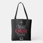 Tote Bag Granny Knit Joyeux Christ Mas Noël Religieux (Dos)