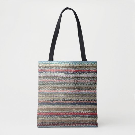 Tote Bag Granny's Rag Rug (Devant)