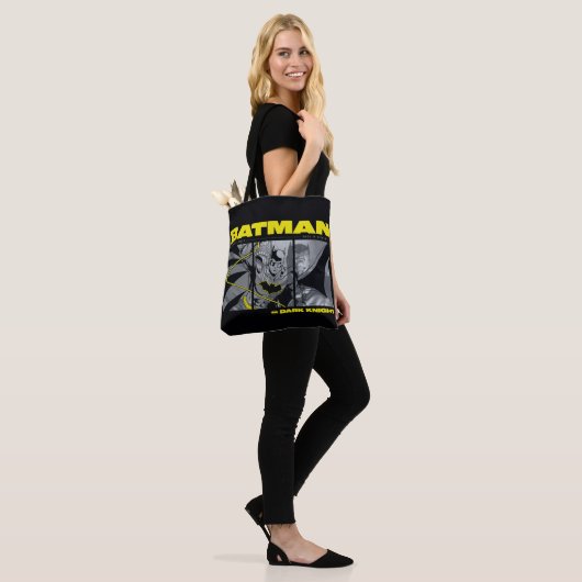 Tote Bag Graphique à écran tridimensionnel Batman Comic (Sur le modèle)