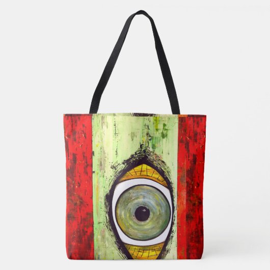 Tote Bag Graphique Abstrait (Devant)