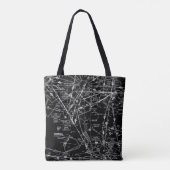 Tote Bag Graphique aéronautique (Dos)