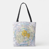 Tote Bag Graphique aéronautique (Dos)