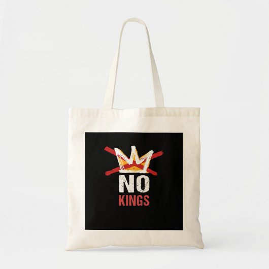 Tote Bag Graphique Anti-Vintage Pas De Rois (Devant)