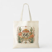 Tote Bag Graphique botanique de l'âme de la route ouverte (Dos)