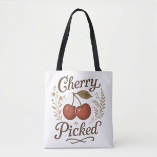 Tote Bag Graphique Cottagecore Branché au Choix