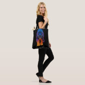 Tote Bag Graphique de Black Panther "Je suis là" (Sur le modèle)