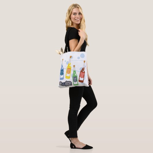 Tote Bag Graphique de boisson de levage Fizzy (Sur le modèle)