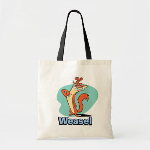 Tote Bag Graphique de caractères de fidélité de Weasel