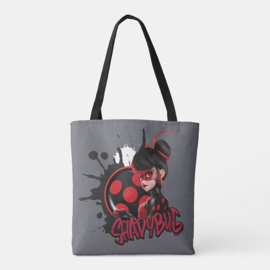 Tote Bag Graphique de caractères de Shadybug à revers Mirac (Dos)
