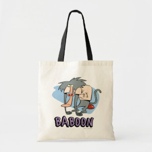 Tote Bag Graphique de caractères I.R. Baboon