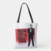 Tote Bag Graphique de citation de Crowley surnaturelle (Dos)