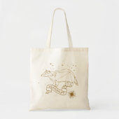 Tote Bag Graphique de constellation HUFFLEPUFF™ (Devant)