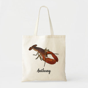 Tote Bag Graphique de homard personnalisé