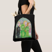 Tote Bag Graphique de la famille Rick et Morty (De près)