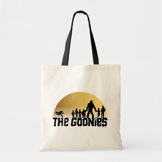 Tote Bag Graphique de silhouette de coucher de soleil des G (Devant)