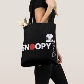 Tote Bag Graphique de typographie japonaise Snoopy (De près)