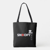 Tote Bag Graphique de typographie japonaise Snoopy (Dos)