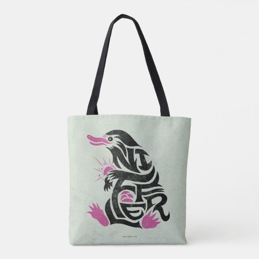 Tote Bag Graphique de typographie NIFFLER™ (Dos)