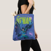 Tote Bag Graphique de ville de Batman "Posséder votre puiss (De près)