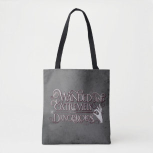 Tote Bag Graphique Débordé Et Extrêmement Dangereux - Bl