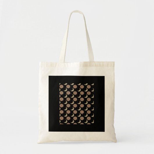 Tote Bag Graphique des nuages Whimsigoth (Devant)