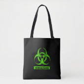 Tote Bag Graphique des produits chimiques biodangereux écol (Devant)